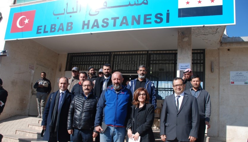 Gaziantep İl Sağlık Müdürü Doç. Dr. Abdulkadir Turgut EL-BAB’da