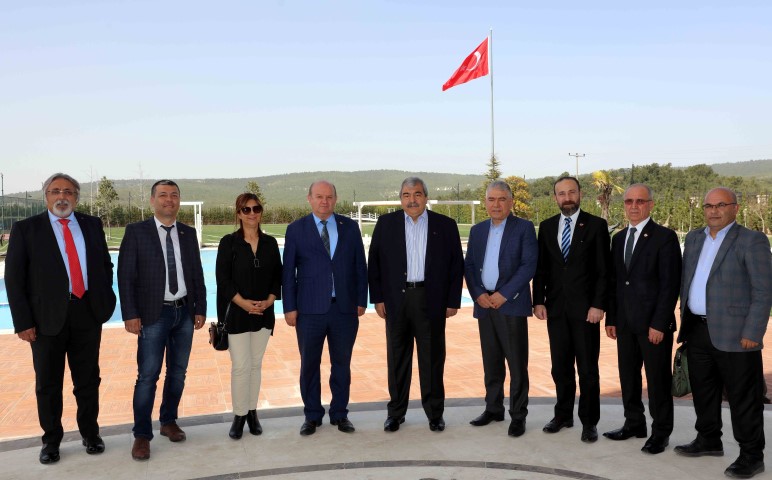 Çukurova Gazeteciler Cemiyeti'nden SANKO’ya ziyaret