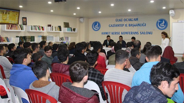 Gaziantep Ülkü Ocakları “İstiklal Marşı güzel okuma” yarışması düzenledi