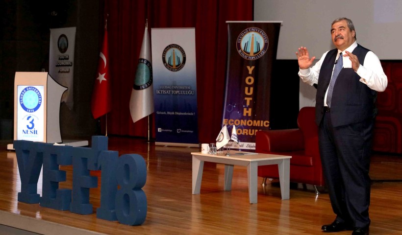 Konukoğlu, Uludağ Üniversitesi  Youht Ekonomic Forum 18’e katıldı