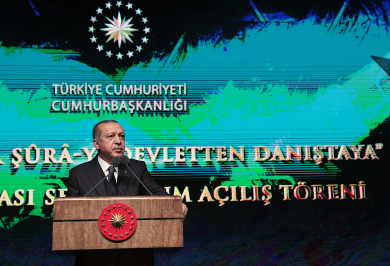 Cumhurbaşkanı Erdoğan, Şûra-yı Devlet’ten Danıştay’a Uluslararası Sempozyumu’nda konuştu