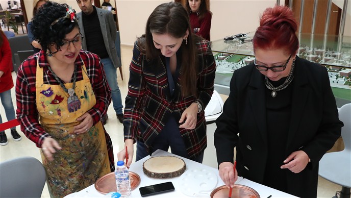 Bölgenin Simgesi Bakır, Sanat Eserine dönüştü