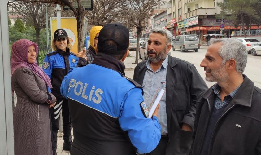 TDP Şube Müdürlüğü ekipleri halkı bilgilendiriyor