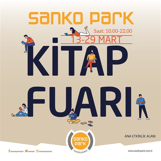 SANKO PARK Alışveriş Merkezi Kitap Fuarı başlıyor