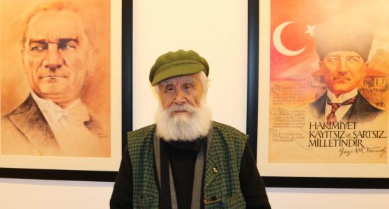SANKO Okulları, Ressam Etem Çalışkan'ın Atatürk Resimlerinden oluşan sanal sergi açtı