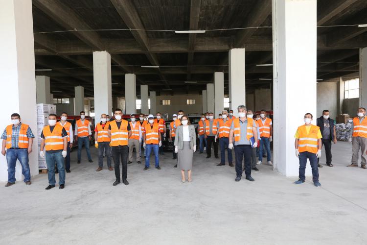 Başkan Şahin Vefa Destek Grupları çalışanlarıyla bir araya geldi