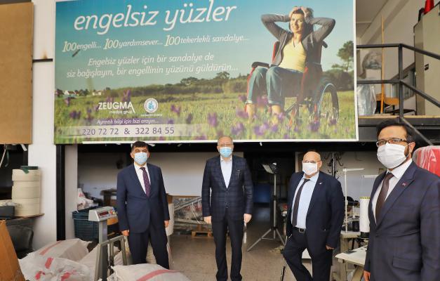 Milletvekili Koçer ve Başkan Fadıloğlu TSD'yi ziyaret etti