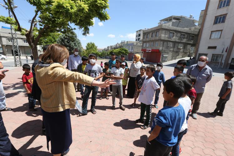 Başkan Şahin Çocuklara Verdiği Sözü Tuttu