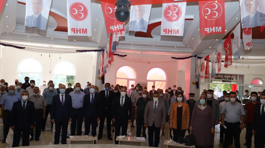 MHP Oğuzeli İlçe Başkanı Muharrem Özsert Güven Tazeledi