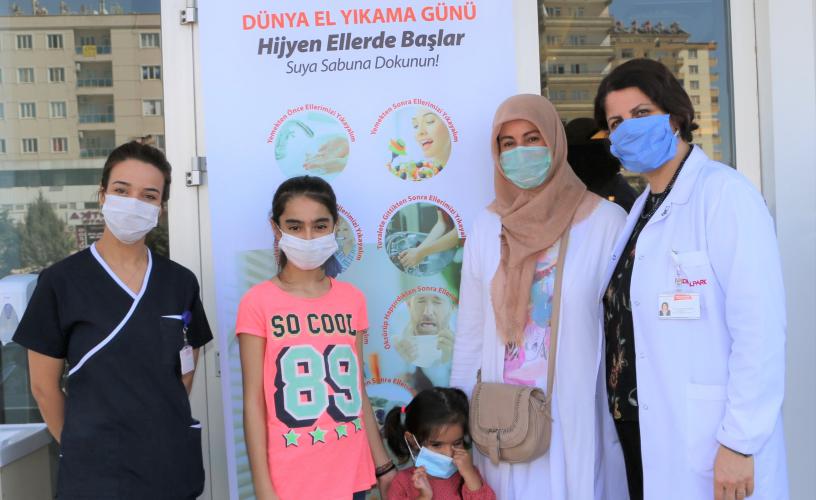 MEDICAL PARK Gaziantep'ten ‘’Doğru Yöntemle El Yıkama’’ Etkinliği
