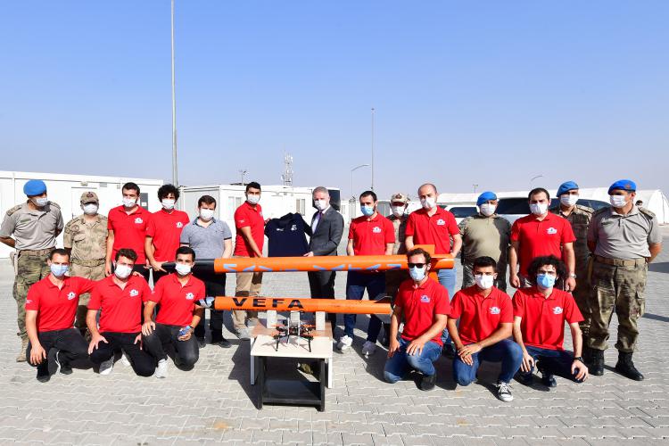 TEKNOFEST 2020 katılımcısı öğrenciler, savunma alanındaki projelerini Bab'da tanıttı
