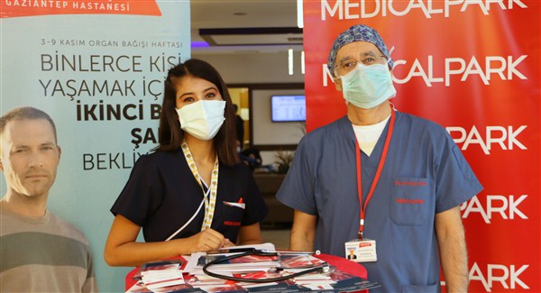 Medical Park Gaziantep Hastanesi’nde Organ Bağışı Standı Kuruldu