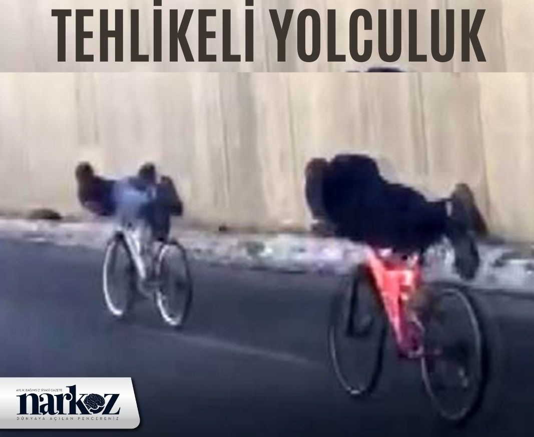 Çocukların Bisikletle Tehlikeli Yolculuğu Pes Dedirtti