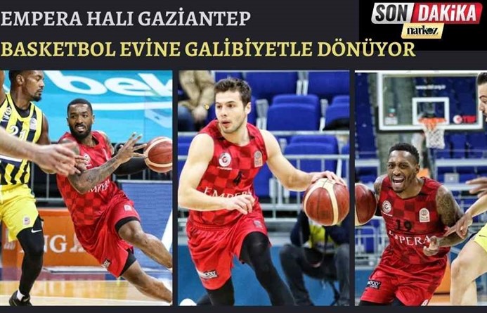 Empera Halı Gaziantep Basketbol, Fenerbahçe Beko'yu Evinde 102- 97'lik Skorla yendi