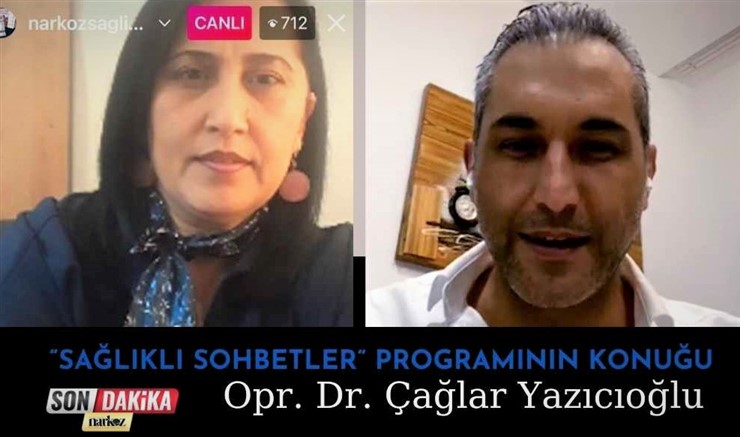 Opr. Dr. Çağlar Yazıcıoğlu, “Sağlıklı Sohbetler” Programının Konuğu Oldu