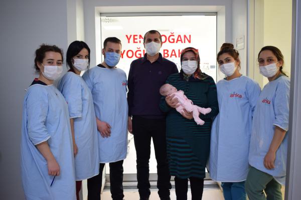 790 gram doğdu, ANKA’da hayat buldu