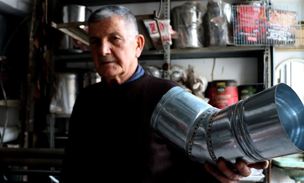 Gaziantep'in Son Teneke Ustası Teknolojiye Direniyor