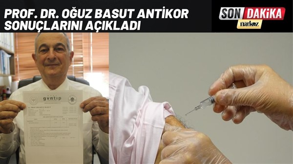 Anabilim Başkanı Antikor Sonuçlarını Paylaştı: Gören Sıraya Girdi