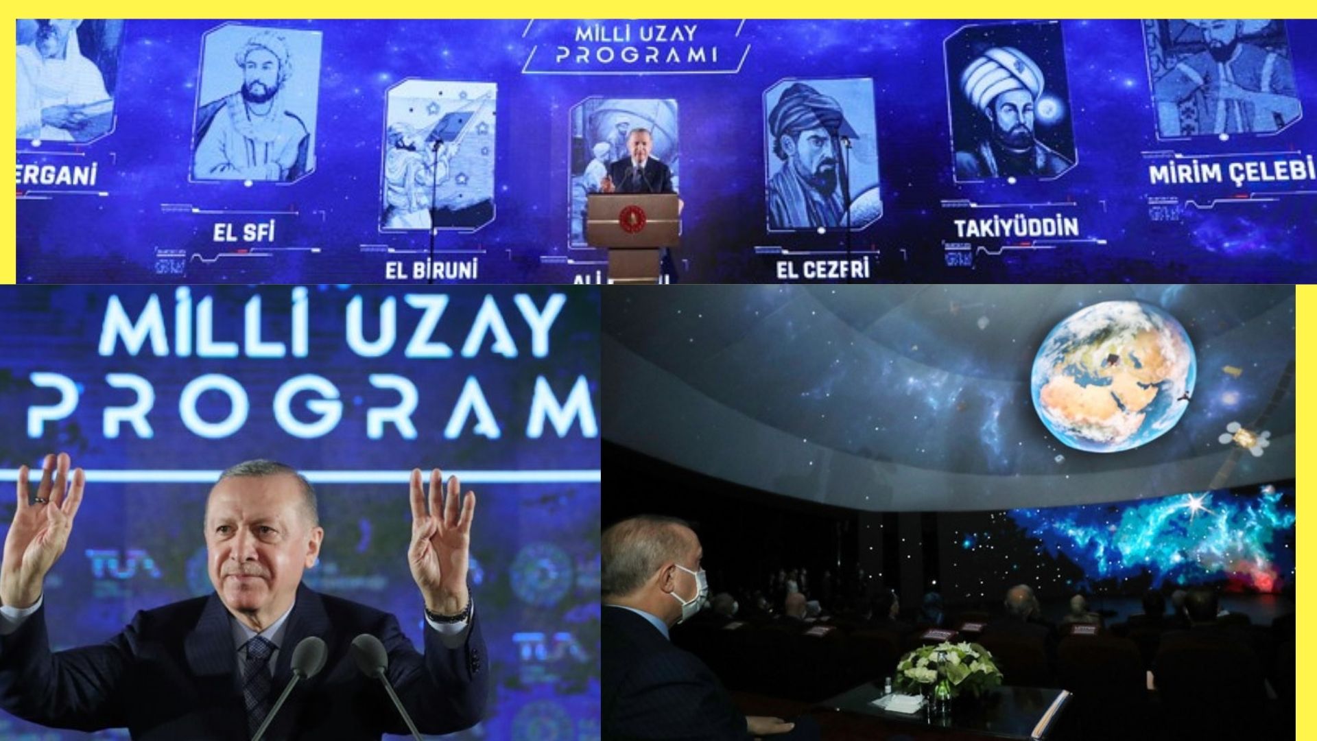 Cumhurbaşkanı, Türkiye’nin Milli Uzay Programı’nı Dünyaya Duyurdu