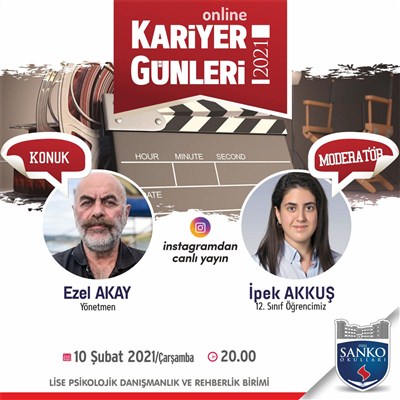 Sanko Okulların'da Online Kariyer Günleri