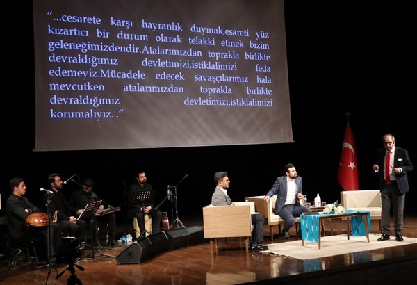 Büyükşehir'den “İnancın Zaferi Çanakkale Ruhu” Adlı Söyleşi