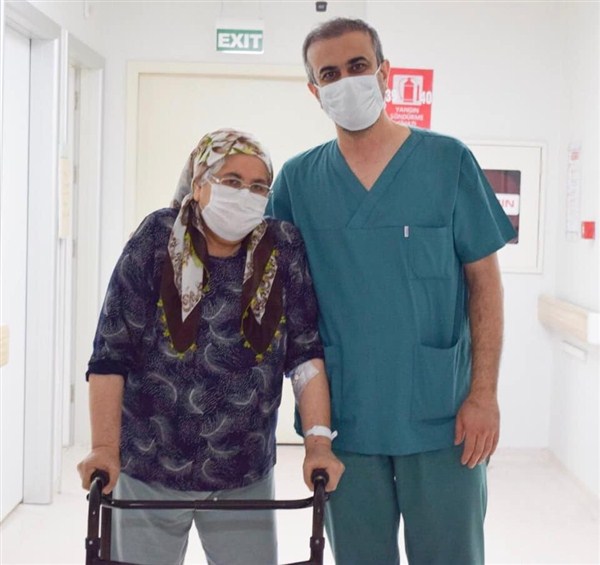 Yürüteçle Geldiği ANKA’dan Yürüyerek Çıktı