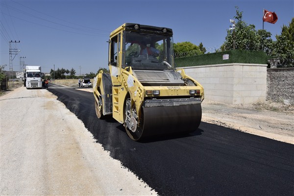 Büyükşehir 5 Köyde Sıcak Asfalt Çalışması Başlattı