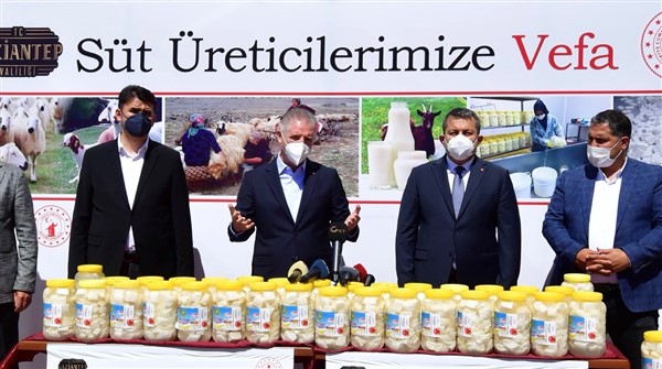 Gaziantep’te “Süt Üreticilerine Vefa” Projesi Hayata Geçirildi