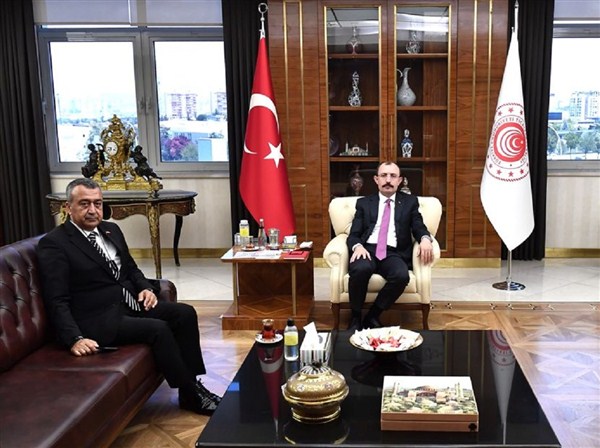 GAİB Başkanı Kileci’den Ticaret Bakanı Mehmet Muş’a Ziyaret
