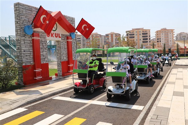Gaziantep’teki İlk Trafik Eğitim Parkı'nda Eğitimler Başladı