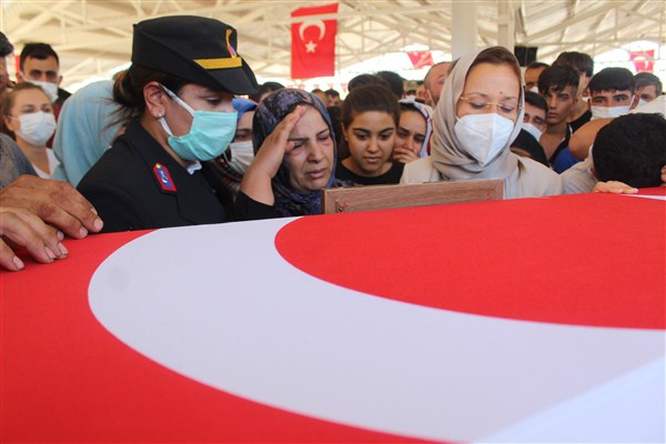 Kuzey Irak Şehidi Son Yolculuğuna Uğurlandı