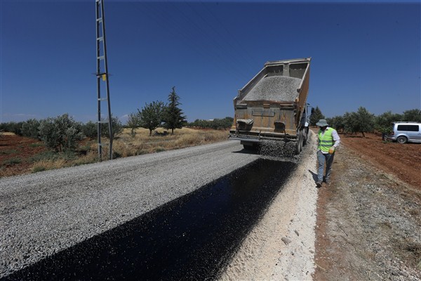 Büyükşehir 3 İlçeyi Birbirine Bağlayan Yol Çalışması Yapıyor