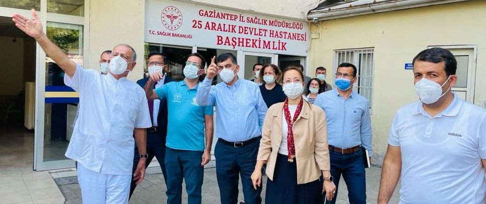 ''Gaziantep'te Aşıda Toplamda 1 Miyon 600 Bini Aştık''