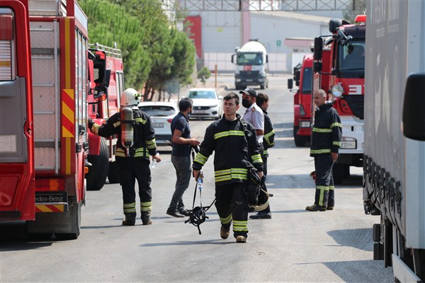 Gaziantep’te Tahıl Fabrikasında Çıkan Yangın Korkuttu!