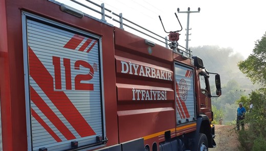 Diyarbakır itfaiyesi Alanya’da görev yapmaya başladı