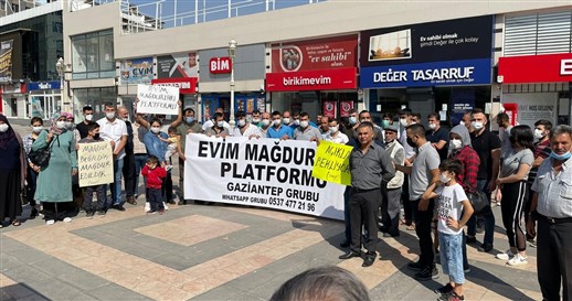 Evim Mağdurları Gaziantep’te bir araya geldi