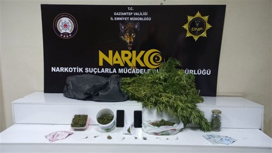Gaziantep’te uyuşturucu operasyonu: 24 kişi tutuklandı