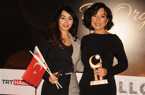 Gulmammadzada'ya Azerbaycan’ın En İyi Kadın Gazetecisi Ödülü