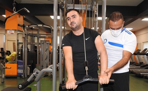 Spor yaparak felci yendi