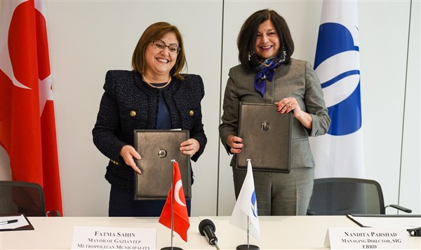 EBRD Gaziantep'e Yeşil Şehir İçin Finansman Sağlayacak