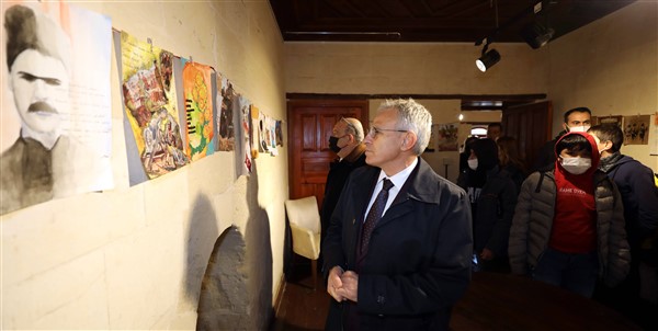 GAÜN'de Gaziantep Kurtuluş Kahramanları Resim Sergisi