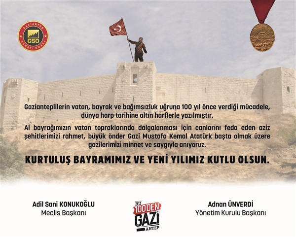 "Hayrullah Kubba: Gaziantep’in Mücadelesi 100 Yıllık Gururumuzdur"