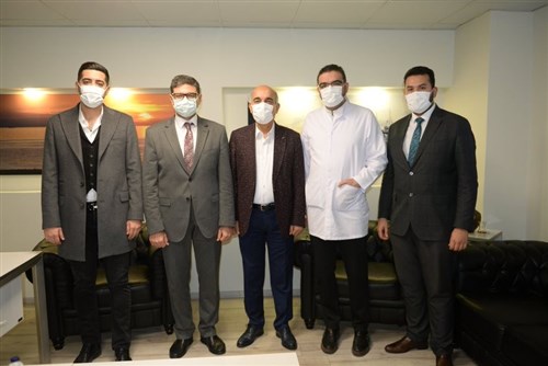 Irak Başkonsolosu Majeed'den Hatem Hastanesine ziyaret