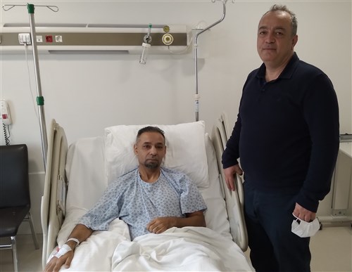 Dubai’de yaşayan hasta Gaziantep’te sağlığına kavuştu