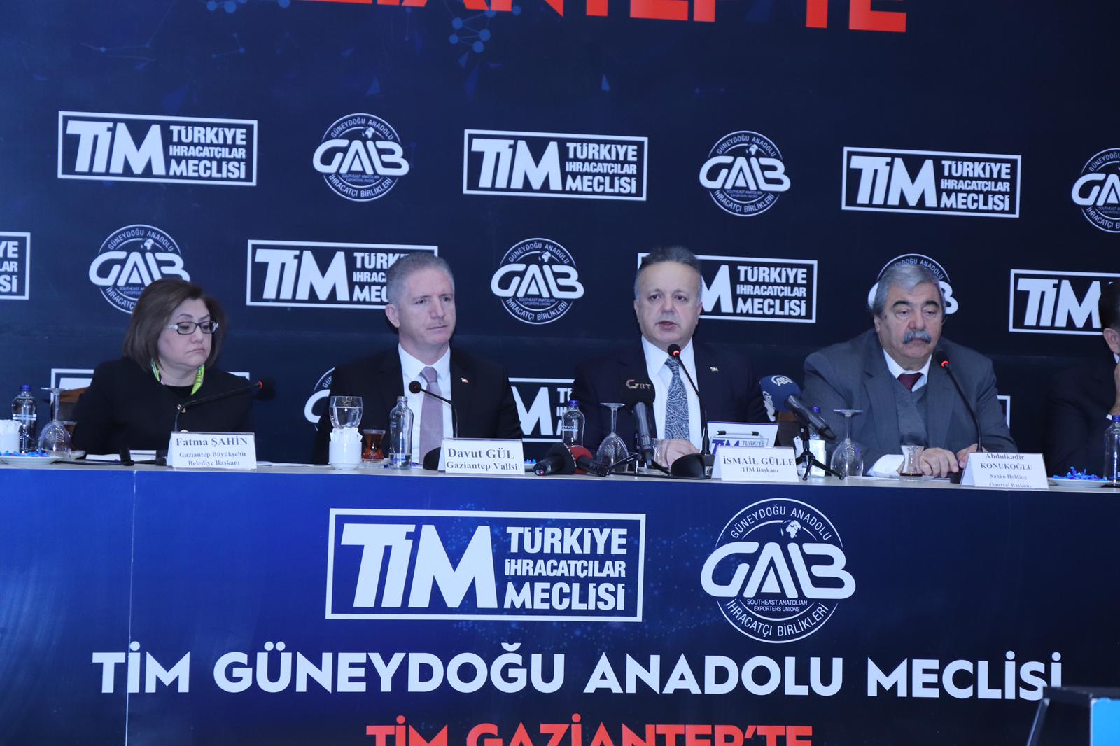 TİM Güneydoğu Anadolu Meclisi toplantısı