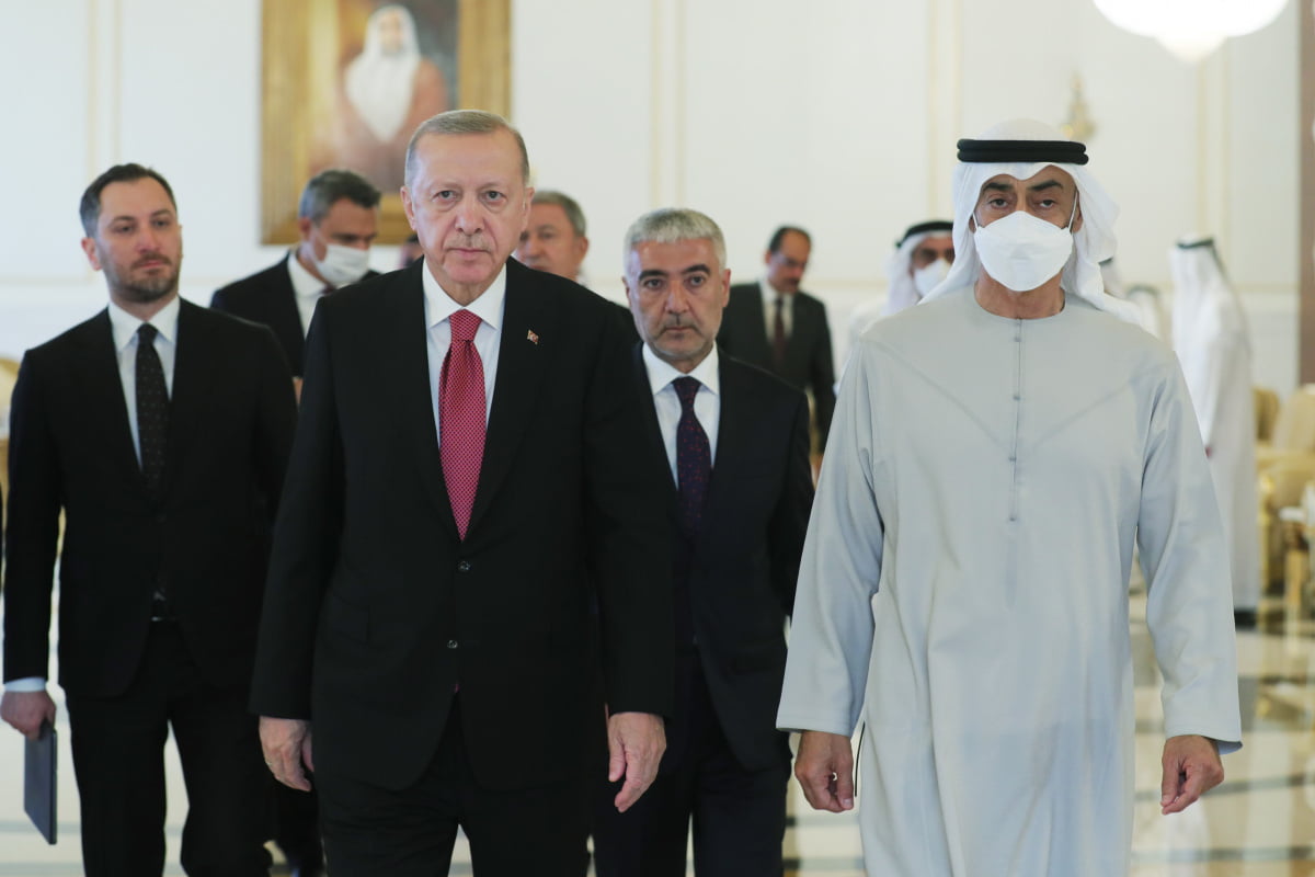 Cumhurbaşkanı Erdoğan, BAE'de