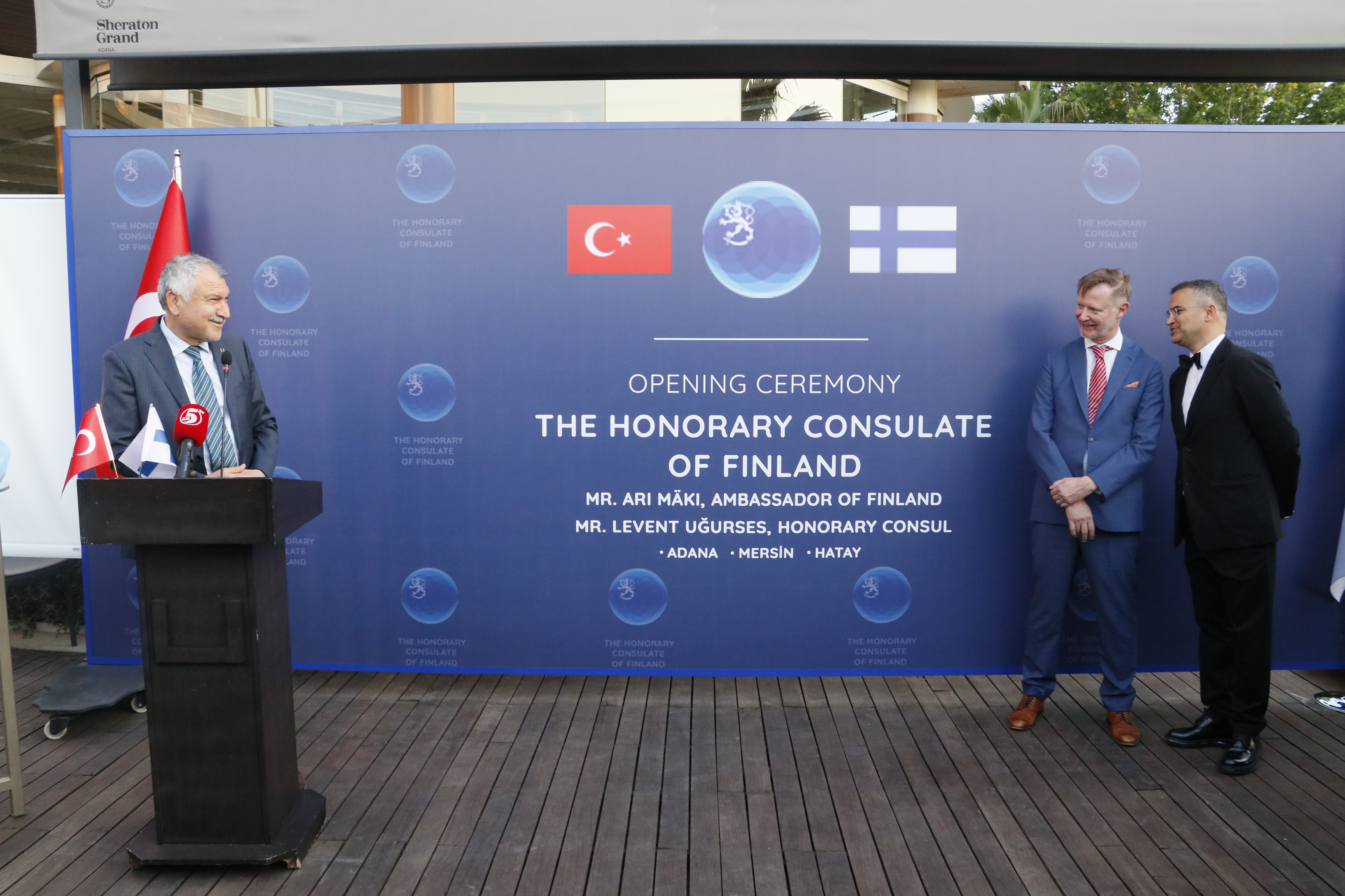 Finlandiya Fahri Konsolosluğu Adana ’da açıldı