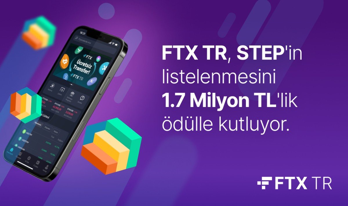 FTX TR, STEP ’in listelenmesini 1.7 milyon TL ’lik ödülle kutluyor