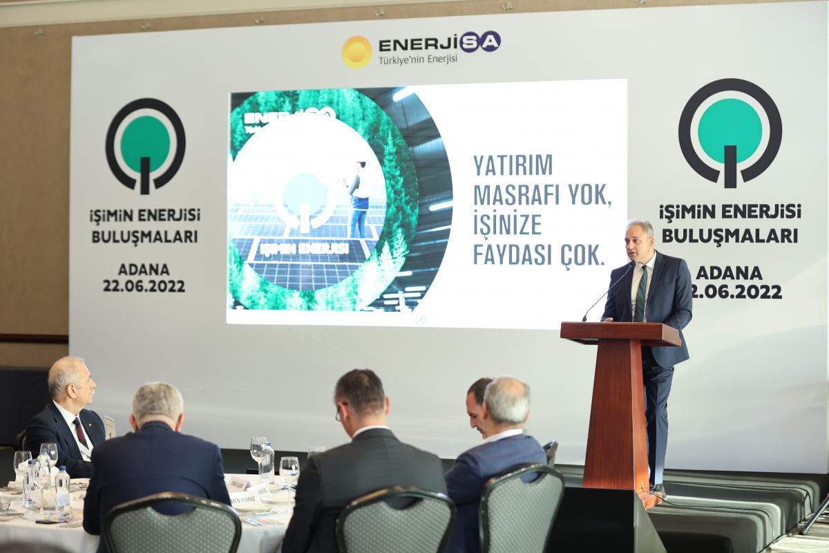 Enerjisa ’nın düzenlediği ''İşimin Enerjisi Buluşması'' Adana ’da gerçekleşti