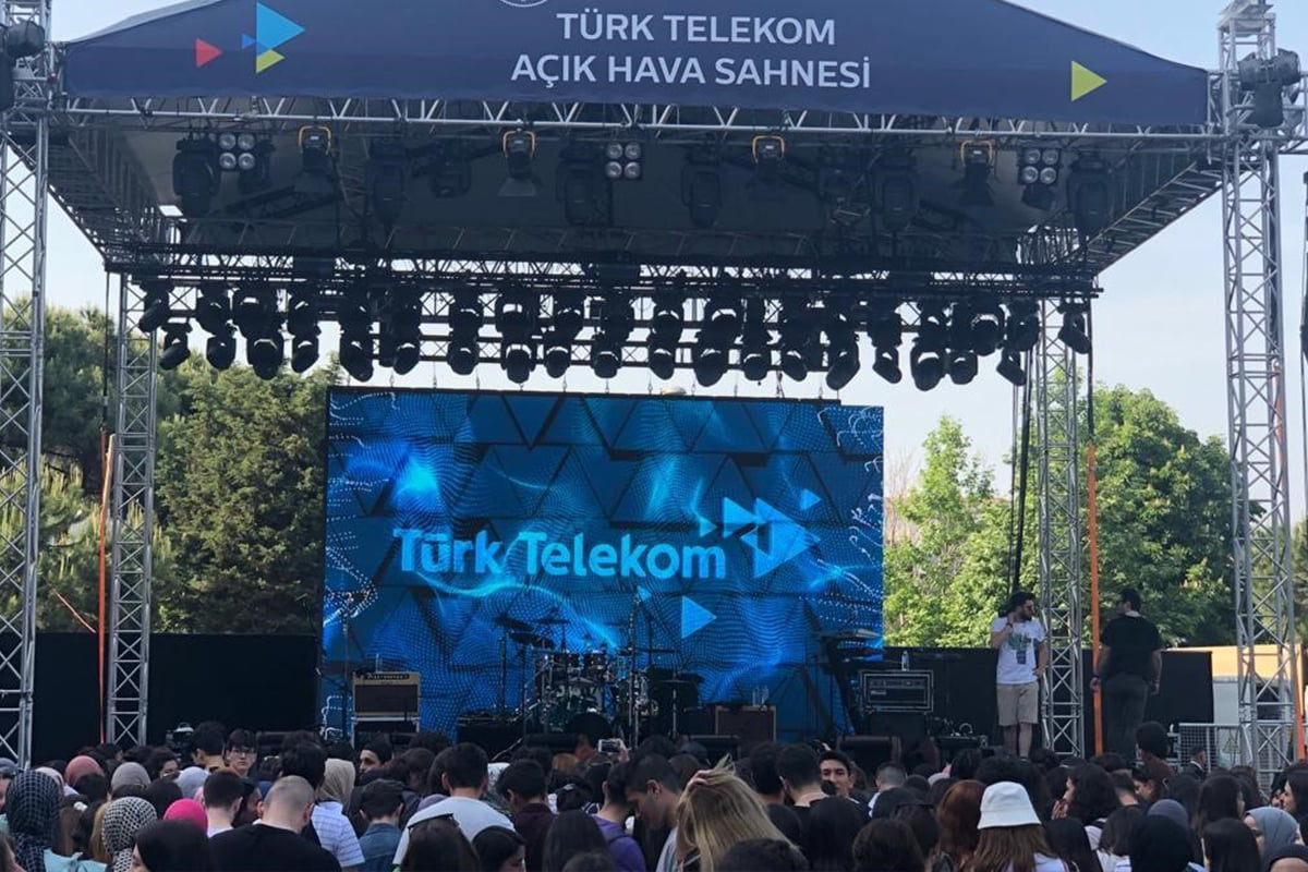 Türk Telekom Açık Hava Sahnesi ’nde sanat ve eğlence için geri sayım başladı